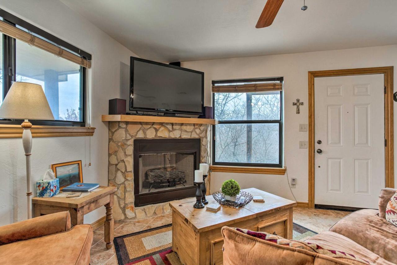 Medicine Park Cabin Rental With Mountain View Bagian luar foto