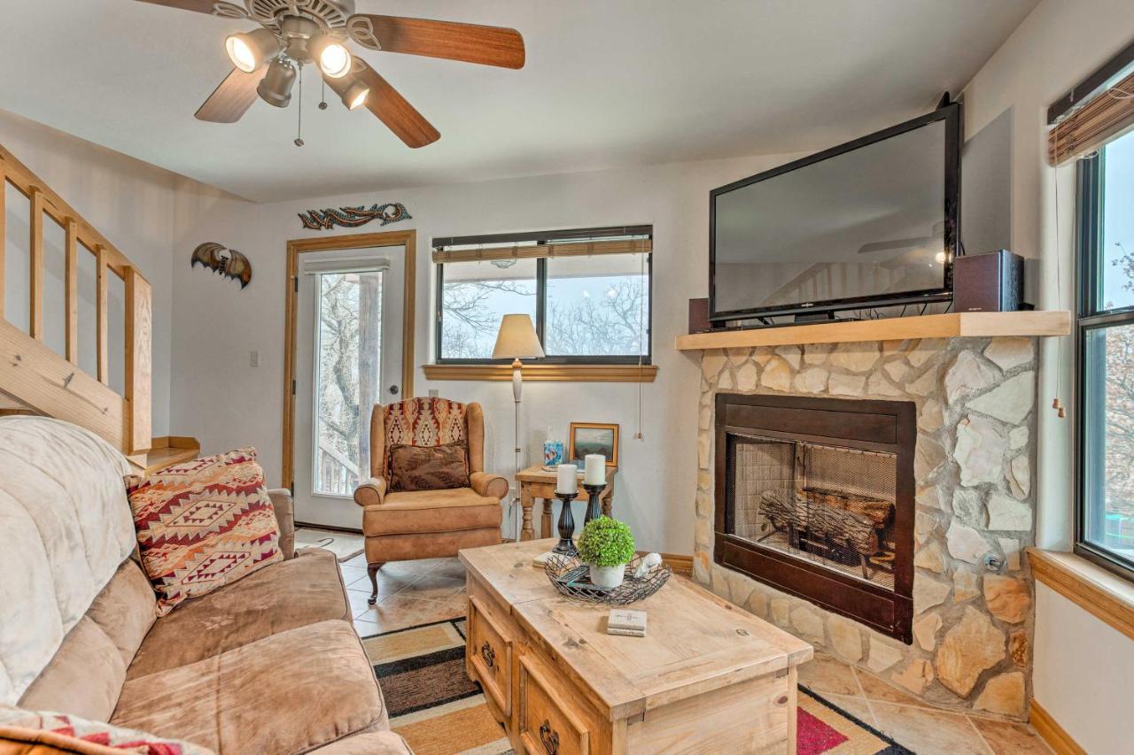 Medicine Park Cabin Rental With Mountain View Bagian luar foto