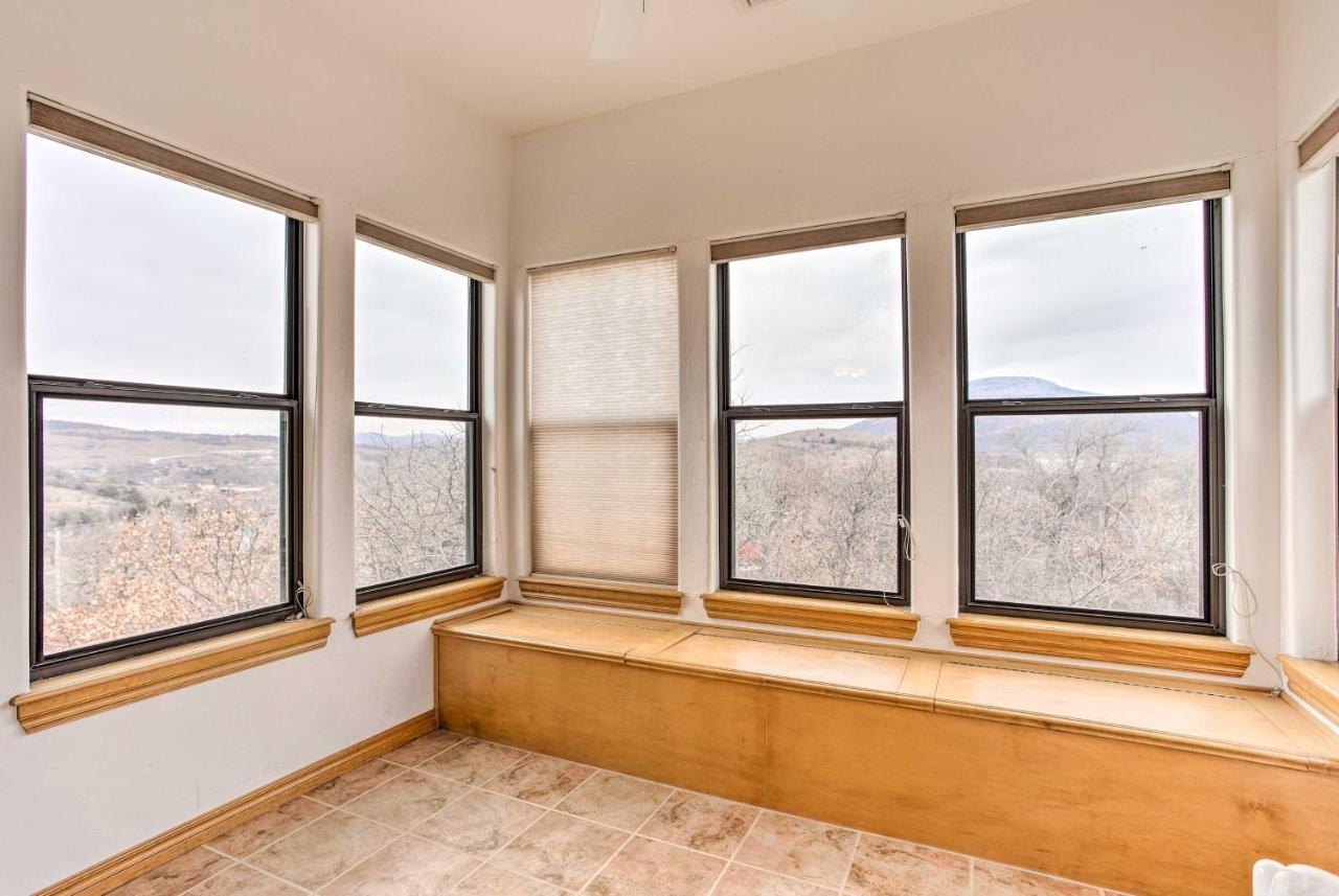 Medicine Park Cabin Rental With Mountain View Bagian luar foto