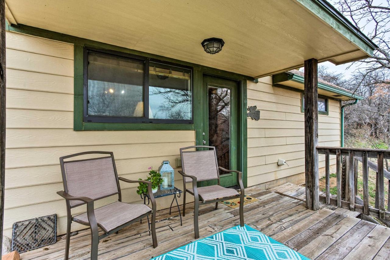 Medicine Park Cabin Rental With Mountain View Bagian luar foto